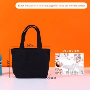 Custom Logo Heat Transfer Printed Sublimation Eco Friendly Reusable Designer <b>Cloth</b> Canvas Cotton Shopping Tote <b>Bag</b> - Product Image 6