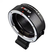 Adaptateur d'objectif autofocus Viltrox EF EOS M pour objectifs Canon EF EF S vers appareils photo hybrides EOS M M50 M6, ouverture réglable