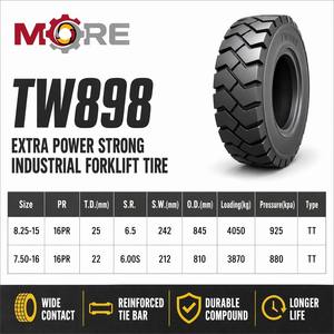 ยางอุตสาหกรรม 8.25-15 16PR รุ่น TW898 สำหรับงานขนย้ายวัสดุหนักและการดำเนินงานคลังสินค้า - Product Image 4