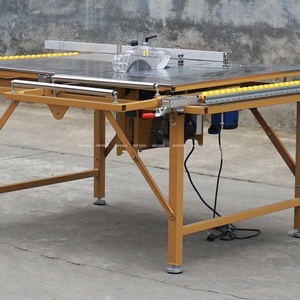 Máy cắt cạnh gỗ điện WFSEN Trung Quốc, máy cưa bàn nhỏ gọn mini đơn giản dùng trong sản xuất đồ gỗ - Product Image 4