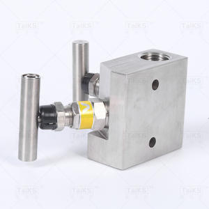 Collecteur à deux vannes en acier inoxydable 45 à isolation simple, filetage interne, à simple bride, pour vannes de réduction de pression à deux vannes - Product Image 3