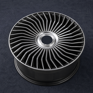 Jantes forgées monobloc style turbine personnalisées, face usinée, 5x114.<span class=keywords><strong>3</strong></span> 5x112 18 19 20 21 pouces pour <span class=keywords><strong>Tesla</strong></span> <span class=keywords><strong>Model</strong></span> <span class=keywords><strong>3</strong></span> Y S <span class=keywords><strong>BMW</strong></span> <span class=keywords><strong>I4</strong></span> Audi - Product Image 4