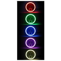 7 pouces, feux de croisement et de route à LED, feux de jour, clignotants, clignotants, pour Jeep, voiture, SUV, ATV