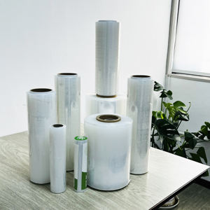 HANXHOSA Voedselveilige <span class=keywords><strong>PE</strong></span> Rekfolie 150m X 45cm Transparante Jumbo Rol - Product Image 1