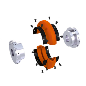Accouplements flexibles Rexnord en acier inoxydable à couplage direct, série E, couleur orange - Product Image 5