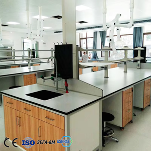 سيفا 8M معتمد علقت مجلس الوزراء طاولة المختبر أثاث المعمل معدن طاولة عمل من الفولاذ المقاوم للصدأ طاولة عمل - Product Image 6
