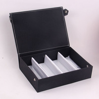 Boîte de présentation de lunettes en gros, étui portable pour lunettes, boîtes d'emballage personnalisées avec logo, étui à lunettes de soleil multi-compartiments en tissu Oxford