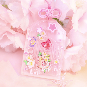 Custom Cartoon Anime Shaker Amulet Cute Transparent Acrylic Sport Style Home Decor Mirror Plastic Crafts Japan Amulet