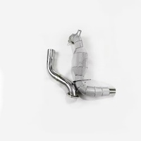 Tuyau d'échappement haute performance pour Mercedes-Benz GLA35 AMG 2.0T 2019-2023, collecteur d'échappement OEM en acier inoxydable isolé à haut débit pour amélioration de puissance