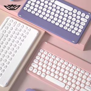 Lvkidron 10 inch có thể sạc lại <span class=keywords><strong>Slim</strong></span> <span class=keywords><strong>Bluetooth</strong></span> bàn phím và chuột combos teclado cho máy tính bảng không dây Android IOS Win - Product Image 6