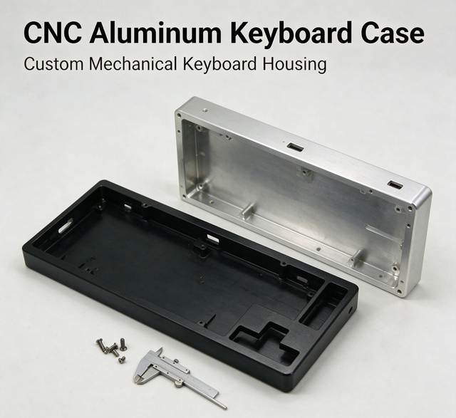 Mechanical Keyboard Aluminum Case Samples, Custom CNC Milling Keyboard Shell Precision Custom Manufacturing Service