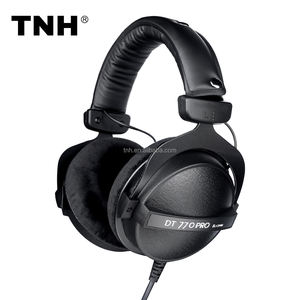 TNH <span class=keywords><strong>DT</strong></span> <span class=keywords><strong>770</strong></span> PRO DT770 32Ohm 80 Ohm 250 Ohm Ma400 Auriculares con logotipo personalizado en el oído Monitor Over Ear Auriculares de estudio - Product Image 1
