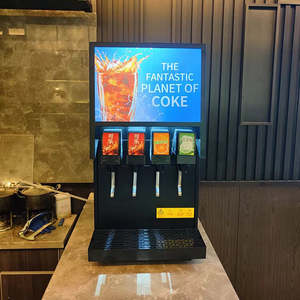 Bài Mix Có Ga Đồ Uống <span class=keywords><strong>Dispenser</strong></span> 3 Hương Vị <span class=keywords><strong>Soda</strong></span> Đài Phun Nước Máy Làm Lạnh 220V Thương Mại Cola Nhà Sản Xuất Kim Loại - Product Image 4