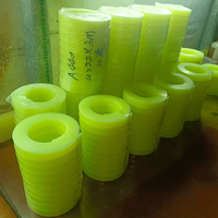Lame de raclette en polyuréthane de haute qualité avec bande plastique pour machine de sérigraphie