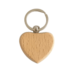 Portachiavi in legno con nome inciso stampato con Design personalizzato portachiavi in legno con Logo Laser - Product Image 5