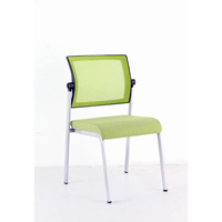 Mobilier de bureau à cadre pulvérisateur en métal, chaises de haute qualité, 6 pièces, vente populaire