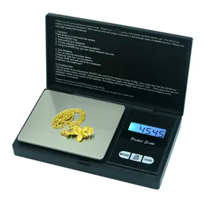 Mini 100g 0.01g Digital Pocket scale Diamond mining Scale Jewelry Weighing with 2 batteries