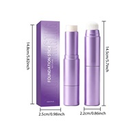 Stick de fond de teint 2-en-1 changeant de couleur (nuance naturelle) Stick correcteur hydratant léger mat