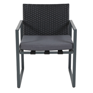 Conjunto de Muebles de Jardín de Ratán Modernos para Exteriores, Silla con Respaldo para Balcón - Product Image 3