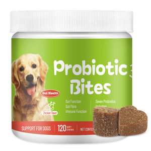 Oem כלב probiotic תוסף תזונה מכיל פרוביוטיקה ואנזימים כדי לסייע לעיכול רך טבליות לעיכול רך - Product Image 1