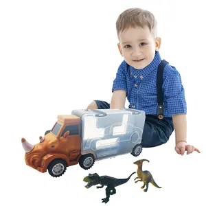 Dinosaurier Kinder schieben Freilauf Reibungs wagen Tierauto