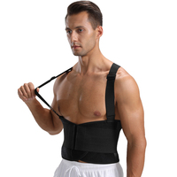 Ceinture de soutien lombaire en gros d'usine avec bretelles réglables, respirante et confortable, pour le quotidien et le sport