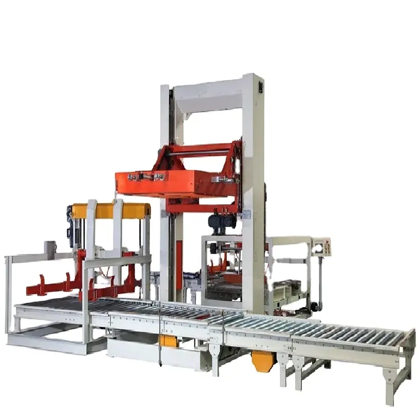High Speed High Efficiency Palletizing Machine For Package Box Carton/ Pallet Machine For Bottle Water&bevarge Production Line