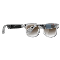 Lunettes Intelligentes AIMB-G3 avec Caméra 800W, Enregistrement Vidéo 1080P, Étanchéité IPX-5, Traduction Vocale, Appel, Reconnaissance d'Image IA, Tactile