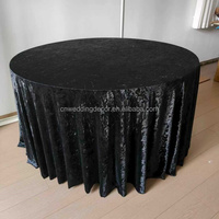 Nappe de table plissée en satin nouée à la main ZKAI, moderne, pour décoration de réception de mariage
