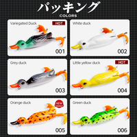Leurre de pêche artificiel flottant Hunthouse 140 mm 21,8 g, hélice, canard, tracteur rotatif, grenouille souple, plastique, pêche en surface