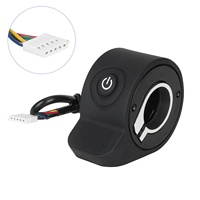 Acelerador de Pulgar para Patinete Eléctrico Kugoo S1 Plus, Controlador de Velocidad Integrado, Cable de Repuesto de 21.8cm