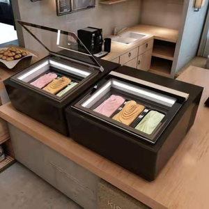 Mini Desktop a temperatura singola luce luce per gelateria 220V a basso prezzo singolo porta gelatiera per caffetteria - Product Image 2