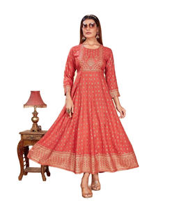 Aafreen Mujer Modern Rayon Lehenga Choli Salwar Kameez - Product Image 4