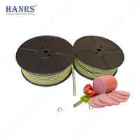 Clips à saucisses en aluminium de type U pour emballage alimentaire et machine à sceller pour l'épicerie et le shopping à usage industriel