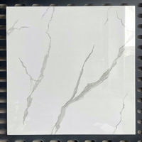 Carreaux de sol en porcelaine polie brillante effet marbre moderne pour murs intérieurs, hôtels, salles de bain, cuisines, salons, entrepôts et halls