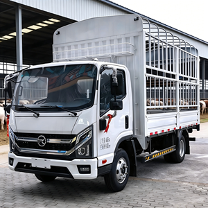 Nouveau camion de fret léger de 5 tonnes, 4x2, cabine simple et demi, conduite à gauche, sièges en une seule rangée, caméra arrière, moteur diesel, Chine - Product Image 2