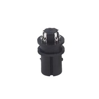 Conector de Alimentación Impermeable Negro Macho y Hembra Serie M7M9 de la Marca ZX (Material PBT y Cobre) para Uso Doméstico