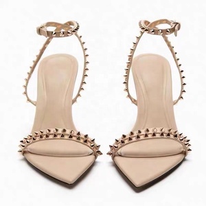 Diseños Personalizados, Sandalias de Tacón Alto para Mujer Madura, con Punta Puntiaguda, Tiras en el Tobillo, Tacones Finos - Product Image 2