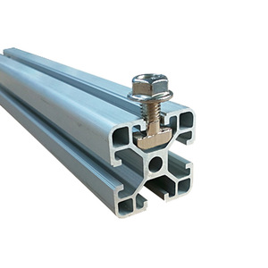 Tornillos en T para Perfiles de Aluminio M5 M6 M8 20 30 40 45, Tipo Industrial, Acero al Carbono Clase 8.8, con Recubrimiento - Product Image 1
