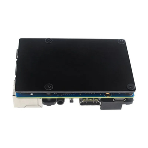 Nuevo disipador de calor de aleación de aluminio naranja <span class=keywords><strong>PI</strong></span> 3B, carcasa protectora de Metal con ventilador de refrigeración, refrigeración activa y pasiva para OPI 3B - Product Image 5