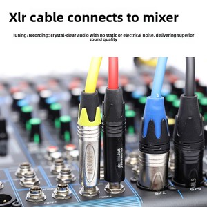 Câbles multipaires 8 canaux TRS 1/4'' vers <span class=keywords><strong>XLR</strong></span> – Câbles audio stéréo équilibrés <span class=keywords><strong>Jack</strong></span> 6,35 mm vers <span class=keywords><strong>XLR</strong></span> <span class=keywords><strong>femelle</strong></span> pour scène et studio - Product Image 5