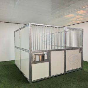 ม้าชุบสังกะสีแบบพกพาใช้กลางแจ้งคุณภาพสูงพร้อมหลังคาแบบคลาสสิก - Product Image 3