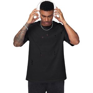 T-shirt ample et ample à manches courtes pour homme, streetwear vintage, coton ample, 220g, manches courtes - Product Image 5