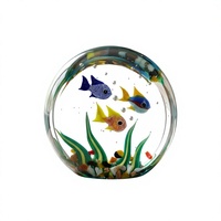 Petite figurine d'oiseau colorée en verre artisanal Tiny Glass World, style Art Déco, en verre de Murano, vase mural multifonctionnel pour salon et maison
