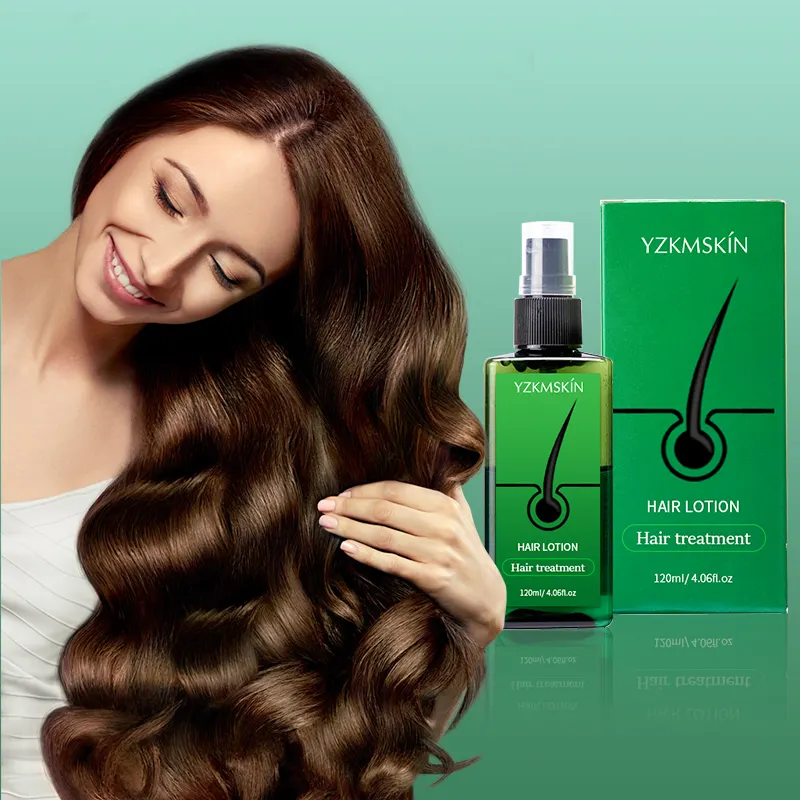 Tratamiento para el crecimiento del cabello, loción con Spray de 120ml, suero de aceite para el crecimiento del cabello de marca privada, Tailandia, nuevo
