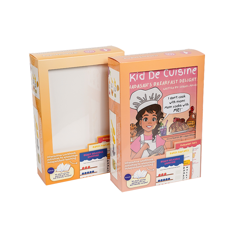 Carton avec fenêtre en PVC