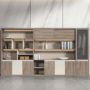 Sang trọng văn phòng bàn đồ nội thất L hình dạng bàn văn phòng bàn điều hành cho ông chủ quản lý CEO - Product Image 6