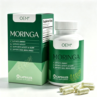 Kapsul Ekstrak Moringa OEM ODM - Suplemen Herbal untuk Daya Tahan & Dukungan Imunitas