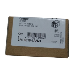 คอนโทรลเลอร์รุ่นใหม่เอี่ยม 3RT6015-<span class=keywords><strong>1AN21</strong></span> 3RT6015 3RT6016 <span class=keywords><strong>3RT6017</strong></span> 3RT6018 1AF01 1AF02 <span class=keywords><strong>1AN21</strong></span> 1AN22 1AB01 AC24V 110V 220V 3RT6018-1AB01 - Product Image 1