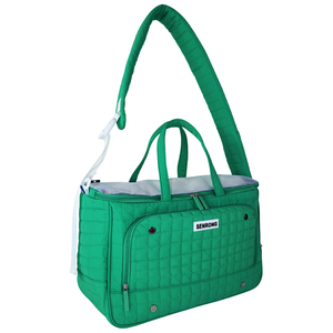 Transportín para Mascotas de Nailon Sólido de Gran Capacidad, Estilo Casual, con Ruedas y Cremallera Vietnamita, Carga Máxima de 10 kg, Uso Diario - Product Image 2